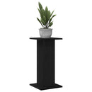 Planteholder 2 stk. Sort eg 30 x 30 x 60 cm Konstrueret træ