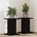 Planteholder 2 stk. Sort eg 30 x 30 x 40 cm Konstrueret træ