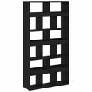Bogskab 2 pcs Sort eg 100 x 33 x 93.75 cm Konstrueret træ