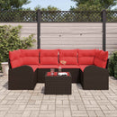 Havesofa Sæt Brun 55 x 55 x 37 cm polyrattan