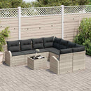 Havesofa Sæt 55 x 55 x 37 cm polyrattan