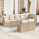Havesofa Sæt Beige og creme 55 x 55 x 37 cm polyrattan