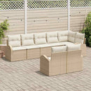 Havesofa Sæt Beige og creme 55 x 55 x 37 cm polyrattan