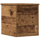 Opbevaringskasse Gammelt træ 30 x 35 x 35 cm Konstrueret træ