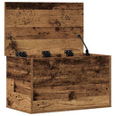 Opbevaringskasse Gammelt træ 60 x 35 x 35 cm Konstrueret træ