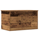Opbevaringskasse Gammelt træ 60 x 35 x 35 cm Konstrueret træ