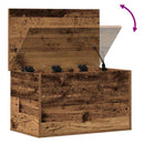 Opbevaringskasse Gammelt træ 60 x 35 x 35 cm Konstrueret træ