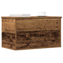 Opbevaringskasse Gammelt træ 60 x 35 x 35 cm Konstrueret træ