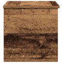 Opbevaringskasse Gammelt træ 60 x 35 x 35 cm Konstrueret træ