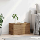 Opbevaringskasse Artisan Egetræ 60 x 35 x 35 cm Konstrueret træ