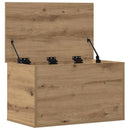 Opbevaringskasse Artisan Egetræ 60 x 35 x 35 cm Konstrueret træ