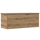 Opbevaringskasse Artisan Egetræ 90 x 35 x 35 cm Konstrueret træ