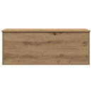 Opbevaringskasse Artisan Egetræ 90 x 35 x 35 cm Konstrueret træ