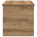 Opbevaringskasse Artisan Egetræ 90 x 35 x 35 cm Konstrueret træ