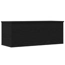 Opbevaringskasse Sort eg 90 x 35 x 35 cm Konstrueret træ