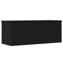Opbevaringskasse Sort eg 90 x 35 x 35 cm Konstrueret træ