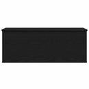 Opbevaringskasse Sort eg 90 x 35 x 35 cm Konstrueret træ