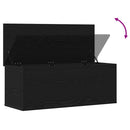 Opbevaringskasse Sort eg 90 x 35 x 35 cm Konstrueret træ