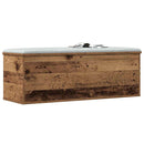 Opbevaringskasse Gammelt træ 102 x 35 x 35 cm Konstrueret træ