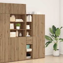 Bogreol med skuffe Artisan Egetræ 30 x 42.4 x 185.2 cm