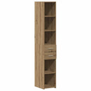 Bogreol med skuffe Artisan Egetræ 30 x 42.4 x 185.2 cm