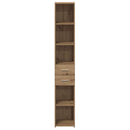 Bogreol med skuffe Artisan Egetræ 30 x 42.4 x 185.2 cm