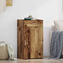 Sideboard med skuffe Gammelt træ 50 x 42,5 x 93 cm