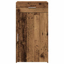 Sideboard med skuffe Gammelt træ 50 x 42,5 x 93 cm