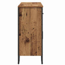 Sideboard med skuffe Gammelt træ 97 x 32,5 x 74,5 cm