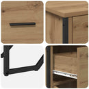 Sideboard med skuffe Artisan Egetræ 97 x 32,5 x 74,5 cm