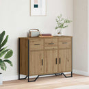Sideboard med skuffe Artisan Egetræ 97 x 32,5 x 74,5 cm