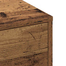 Sofabord Gammelt træ 90 x 90 x 28 cm Konstrueret træ