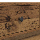 Sofabord Gammelt træ 90 x 90 x 28 cm Konstrueret træ