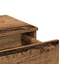 Klædeskab Gammelt træ 100 x 40 x 130 cm Konstrueret træ
