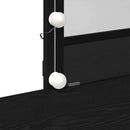 Klædeskab med skuffe Sort eg 100 x 40 x 130 cm Konstrueret træ