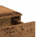 Klædeskab Gammelt træ 100 x 40 x 120 cm Konstrueret træ