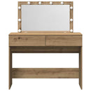 Klædeskab Artisan Egetræ 100 x 40 x 120 cm Konstrueret træ