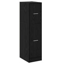 Apoteker Kabinet Sort eg 30 x 41 x 118 cm Konstrueret træ