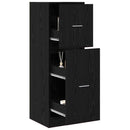 Apoteker Kabinet Sort eg 40 x 41 x 118 cm Konstrueret træ