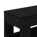 Badeværelsesmøbel sæt Sort eg 65 x 23 x 87 cm Konstrueret træ
