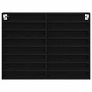 Display Skab Sort eg 100 x 8,5 x 75 cm Konstrueret træ