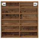 Display Skab Gammelt træ 60 x 8,5 x 58 cm Konstrueret træ