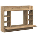 Væghængt skrivebord artisan eg 105 x 48 x 75 cm Konstrueret træ