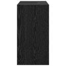 Badeværelsesskab Sort eg 63 x 29 x 55 cm Konstrueret træ