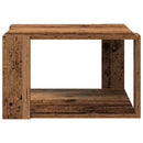 Sofabord Gammelt træ 51,5 x 51,5 x 30 cm Konstrueret træ