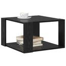 Sofabord Sort eg 51,5 x 51,5 x 30 cm Konstrueret træ