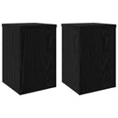 Planteholder 2 pcs Sort eg 20 x 20 x 30 cm Konstrueret træ