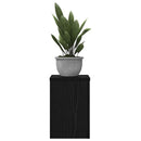 Planteholder 2 pcs Sort eg 20 x 20 x 30 cm Konstrueret træ