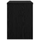 Planteholder 2 pcs Sort eg 25 x 25 x 35 cm Konstrueret træ