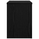 Planteholder 2 pcs Sort eg 25 x 25 x 35 cm Konstrueret træ